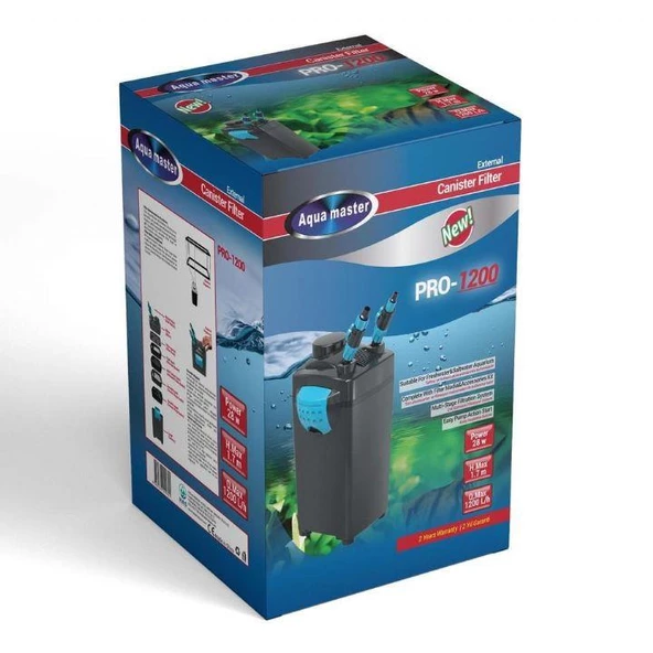 PRO-1200 AQUA MASTER DIŞ FİLİTRE 4 SEPET 1200 LT