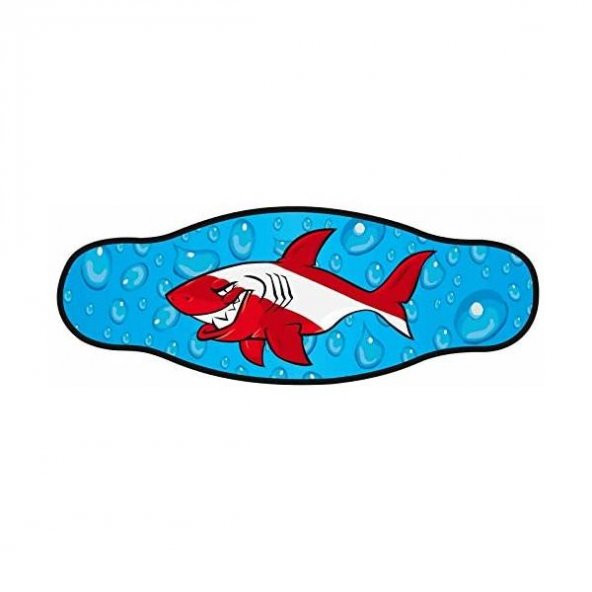 BESTDIVERS Maske Arkalığı SHARK, Neopren - 1