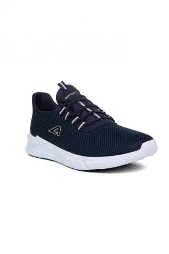 Acropol 127 Anorak Erkek Sneakers Ayakkabı Siyah Gümüş