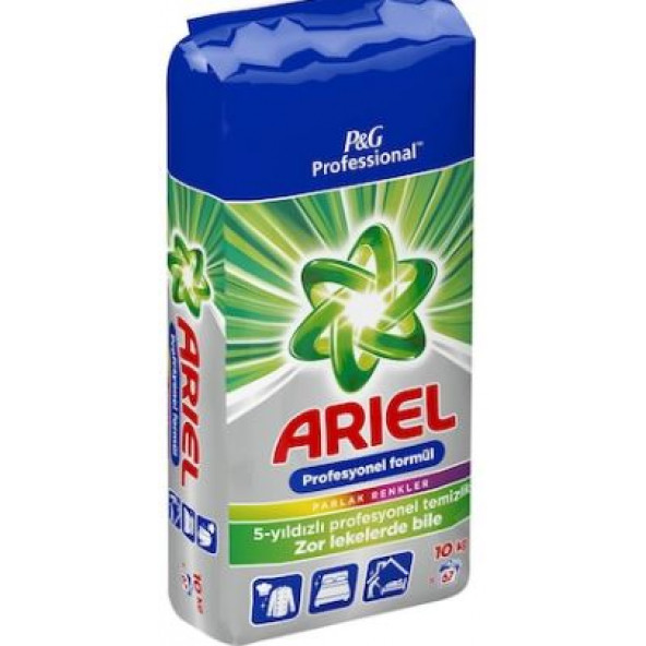 Ariel Matik 10 kg Renkliler İçin Toz Deterjan 100 ORJİNAL FATURALI