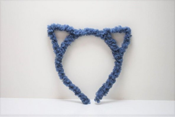 1 Adet Mavi Tavşan kulak Taç Kız Çocuk Toka Saç Takı