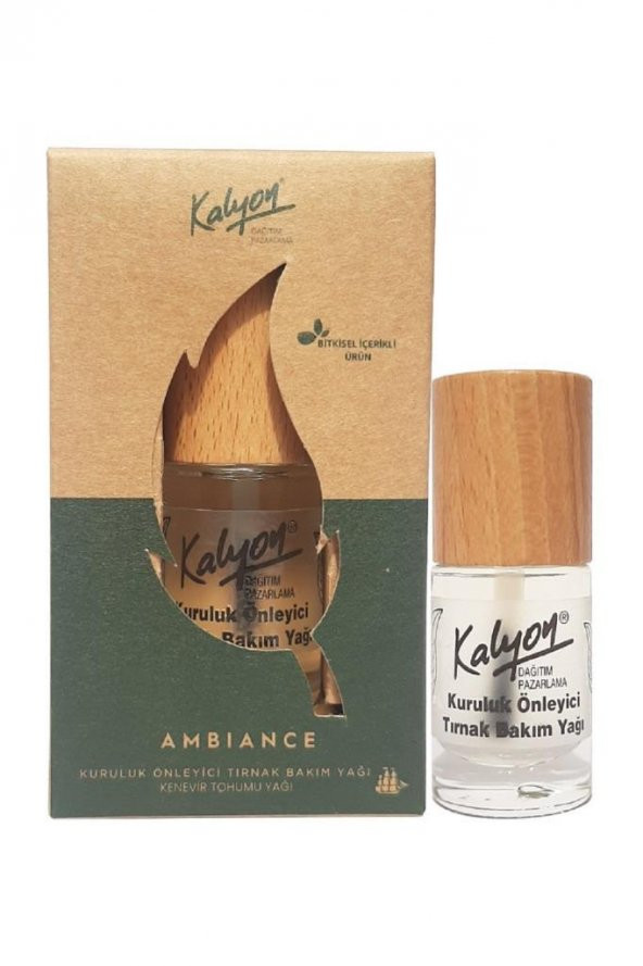 Kalyon Bitkisel Kuruluk Önleyici Tırnak Bakım Yağı Kenevir Tohumu Yağı 11 Ml