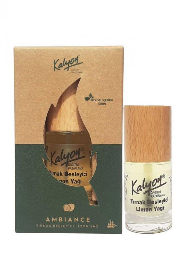 Kalyon Bitkisel Tırnak Besleyici Limon Yağı 11 Ml
