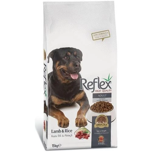 Reflex Kuzu Etli & Pirinçli Yetişkin Köpek Maması 15 kg