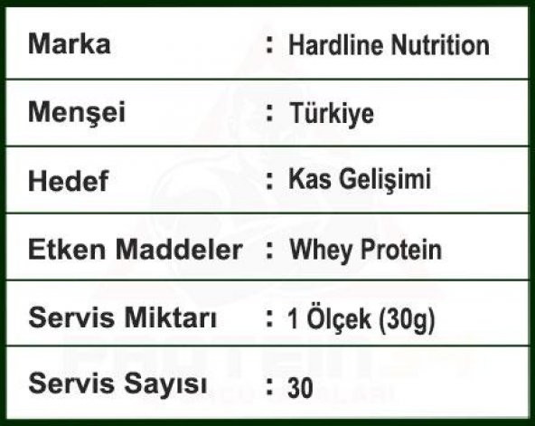 Hardline Whey 3 Matrix 908 Gr 30 Servis Protein Tozu Çikolatalı - 4