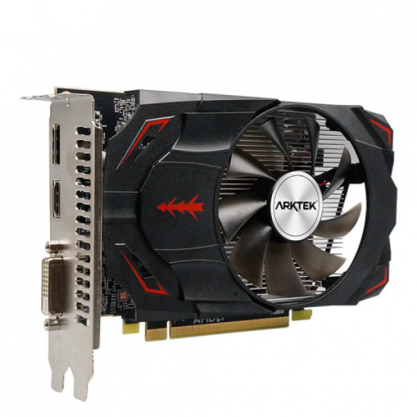 ARKTEK CYCLOPS, AKR550D5S4GH1, RX550, 4Gb, GDDR5, 128BIT, 1xDVI, 1xHDMI, 1xDP GAMING Ekran Kartı - 5