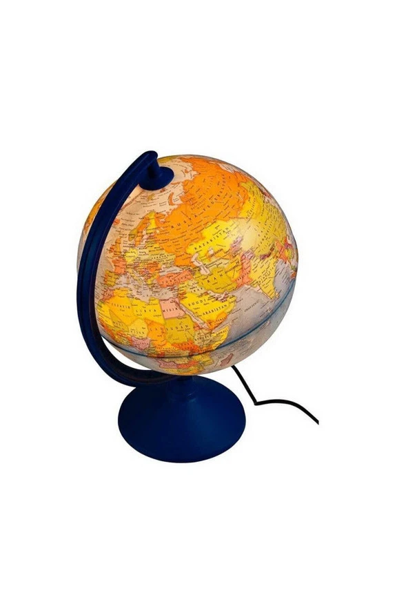 Gürbüz Küre Işıklı Siyasi Küre 26 Cm - Resim 2