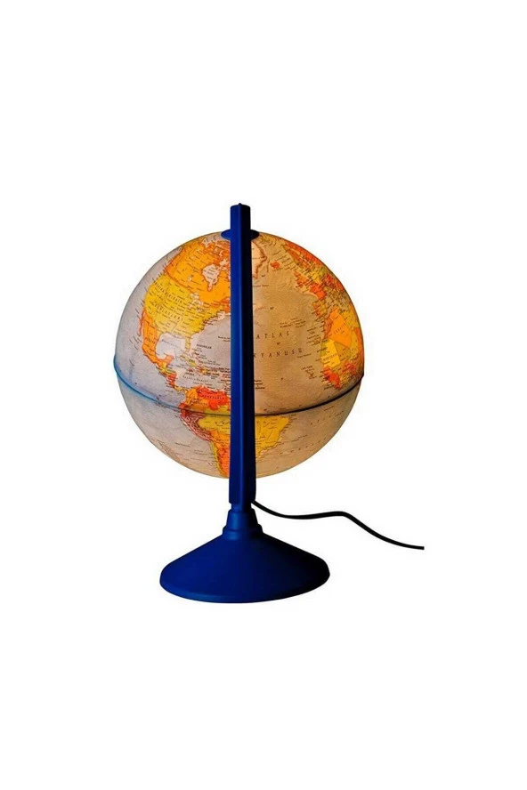 Gürbüz Küre Işıklı Siyasi Küre 26 Cm - Resim 3