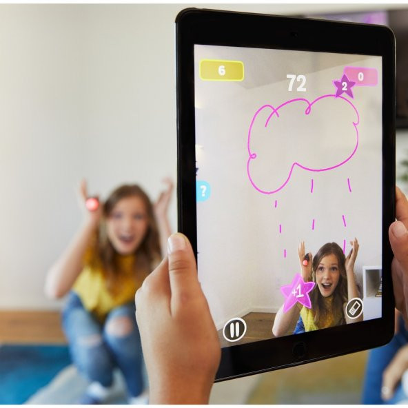 Pictionary Air Aile Çizim Oyunu Akıllı Cihazlara Bağlanır GXD36 - 9