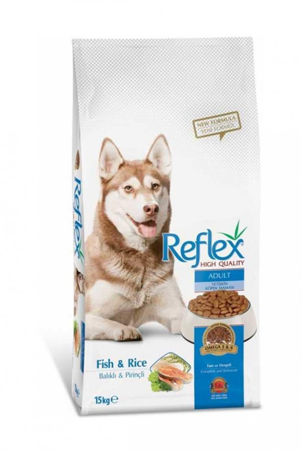 Reflex Balıklı Yetişkin Köpek Maması 15 kg