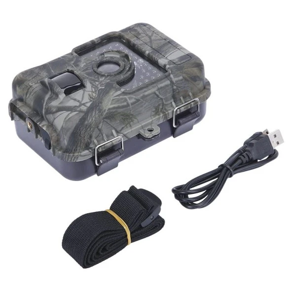 POWERMASTER HH-662V2 FOTOKAPAN 2.36" 16 MP 1080P 38 LED PIR SENSÖRLÜ KAMUFLAJ KAMERA  - 2