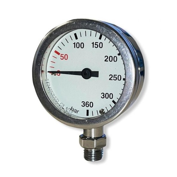 KRAKEN Gösterge Basınç Ölçer Kapsül TECH 52mm. Nickel ürün görseli 1