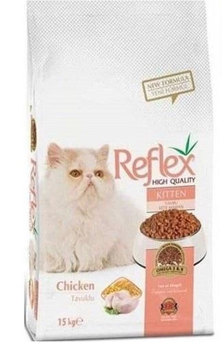 Reflex Tavuklu Yavru Kuru Kedi Maması 15 KG