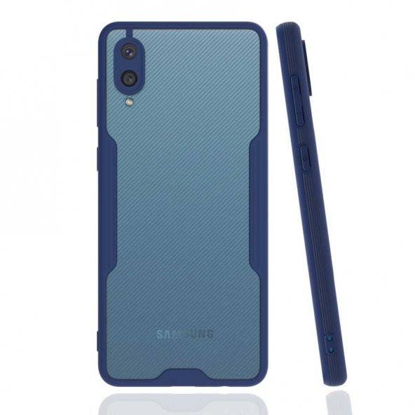 Galaxy A02 Kılıf Kamera Korumalı Arkası Şeffaf Silikon - 8