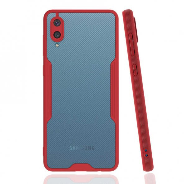 Galaxy A02 Kılıf Kamera Korumalı Arkası Şeffaf Silikon - 4