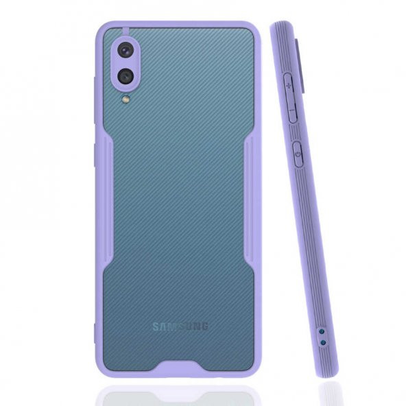 Galaxy A02 Kılıf Kamera Korumalı Arkası Şeffaf Silikon - 7