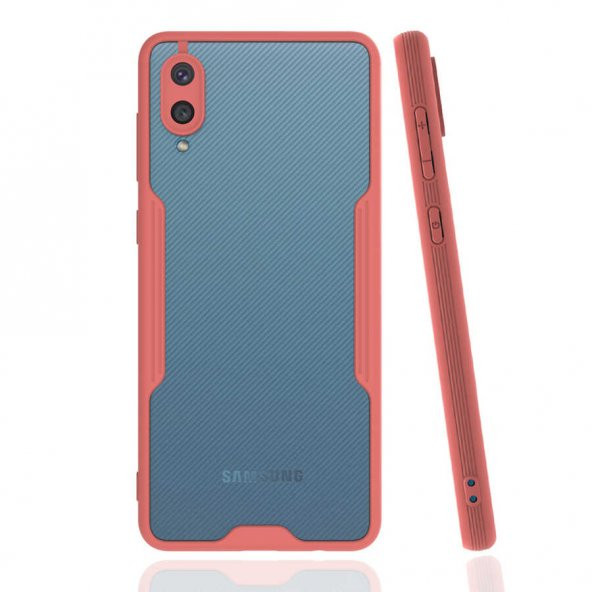 Galaxy A02 Kılıf Kamera Korumalı Arkası Şeffaf Silikon - 10