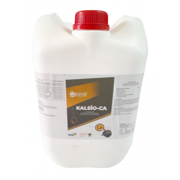 KALSİO-CA - Kalsiyum Nitrat Çözeltisi - Sıvı Gübre - 20 L - (Bitkide Kalsiyum Noksanlığı)