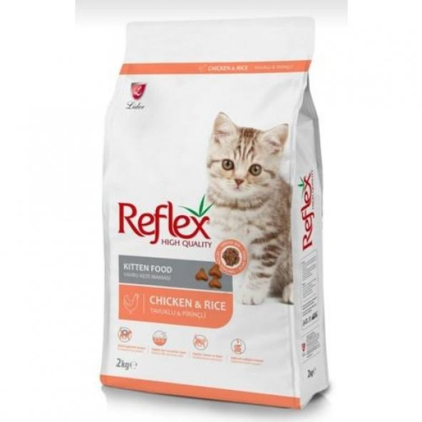 Reflex Kitten Tavuklu Yavru Kedi Maması 2 Kg