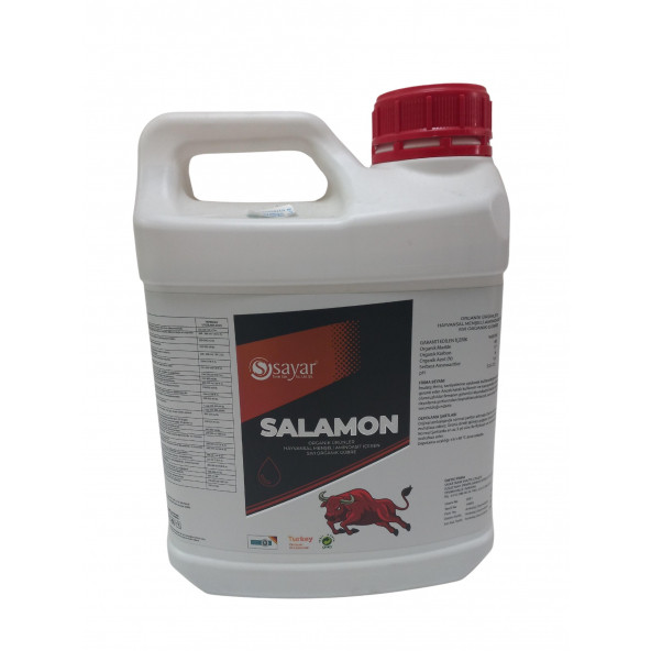 Salamon - Hayvansal Menşeli Aminoasit İçeren Sıvı Organik Gübre - 5 L