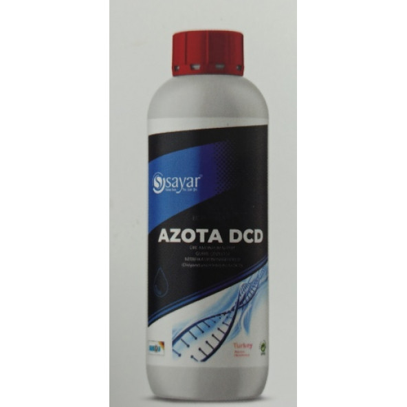 AZOTA-DCD - 3 Azot Formu İçeren Akıllı Azot Çözeltisi - Sıvı Azot Gübresi - 1 L