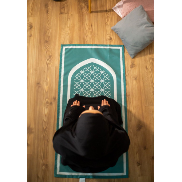 BAHA Portable Prayer Mat Classic SEJADAH (MOSS GREEN) - 2