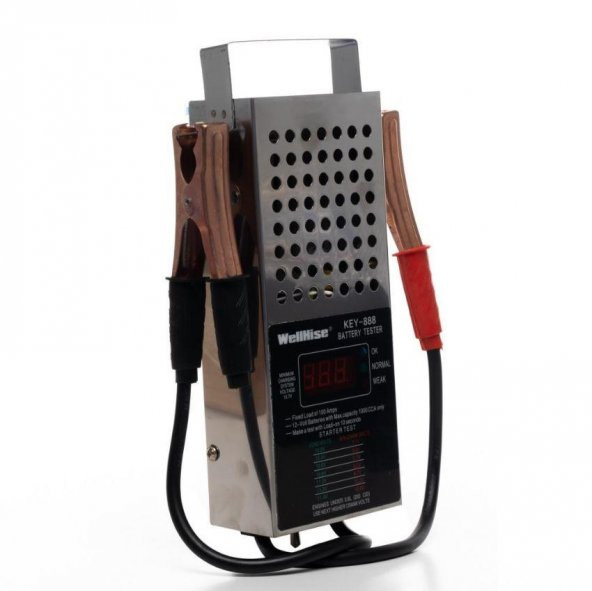 WellHise KEY-888 Dijital Akü Test Cihazı 12V 100A - 2