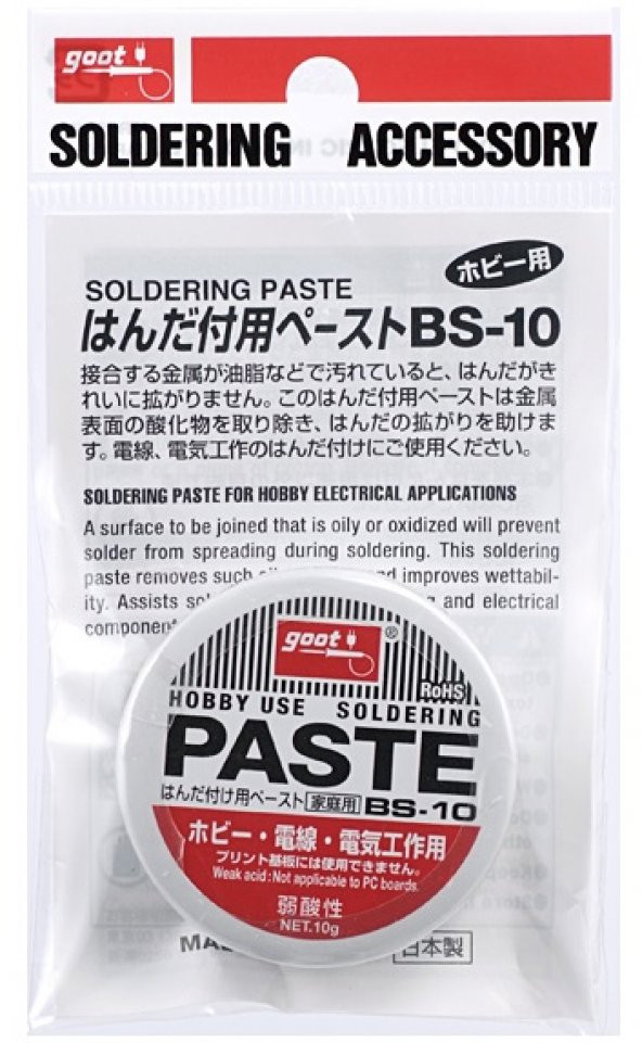 GOOT BS-10 Lehim Pastası (Flux) - 3
