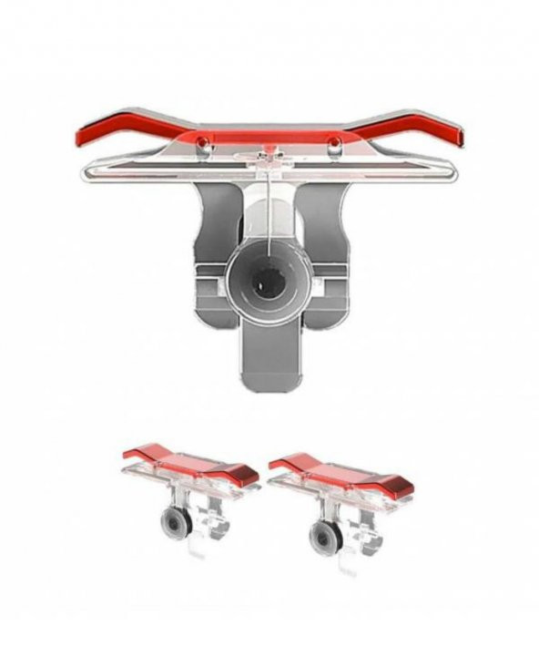 Pubg Ateş Tetik Düğmesi Telefonlar Için Çift Oyun Adaptörü Kutulu - 3