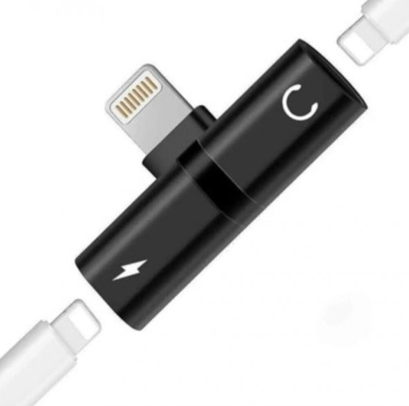 Iphone 7/ 7 Plus/ 8/ 8 Plus/ X/ Ipad Kulaklık Şarj Dönüştürücü - 2