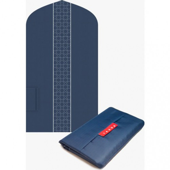 TAKVA THE POCKET SEJADAH PORTABLE PRAYER MAT BLUE