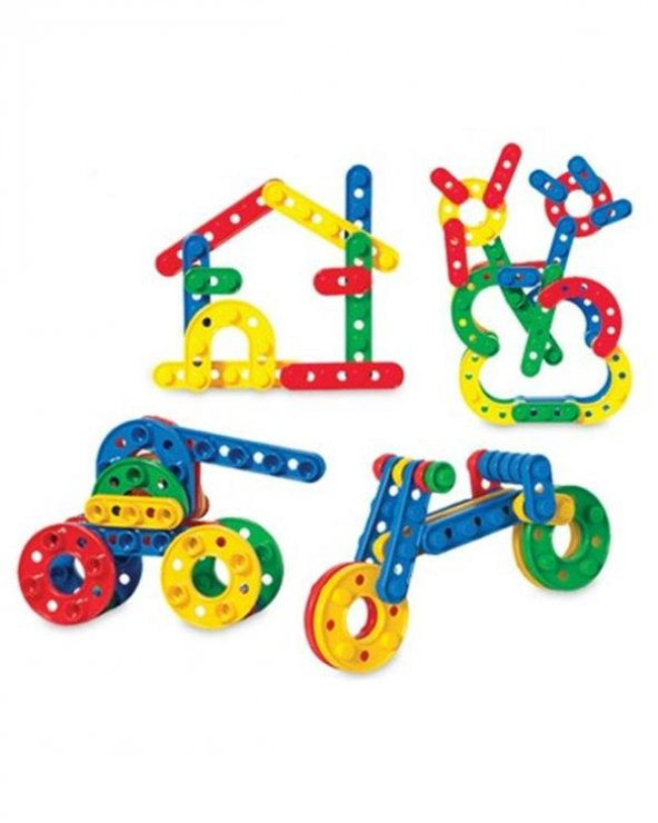 Dede Click Clack Puzzle Küçük Box 96 Parça 03144 - Resim 2