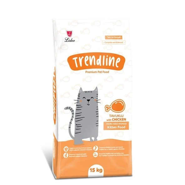 Trendline Kitten Tavuklu Yavru Kedi Maması 15 Kg ürün görseli