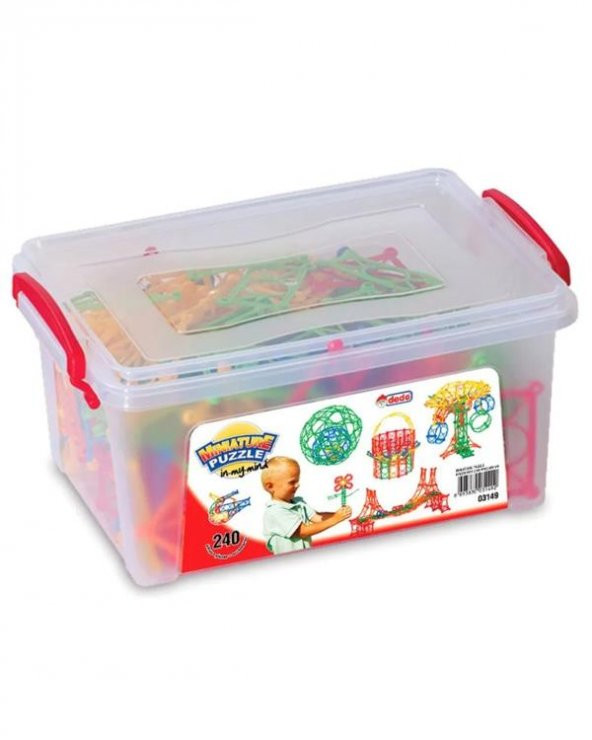Dede Minyatür Puzzle Küçük Box 240 Parça 03149
