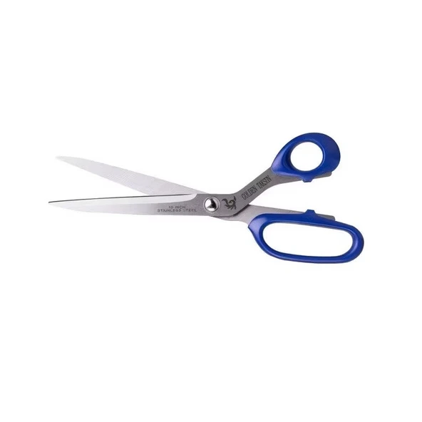 Plastik saplı Kaliteli kumaş Kesim Makası (10"inç - 25,4.cm) iTHAL - Resim 2