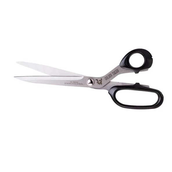 Plastik saplı Kaliteli kumaş Kesim Makası (10"inç - 25,4.cm) iTHAL - Resim 3