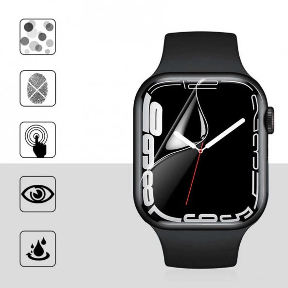 Apple Watch 7 45mm Tam Kaplayan Narr Body Ekran Koruyucu - 5