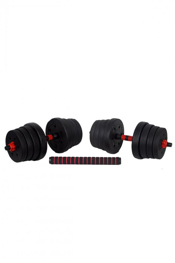 HEPİTOP HVe Dambıl Seti Fonksiyonel Ağırlık Ve Vücut Geliştirme Aleti 30kg - 3