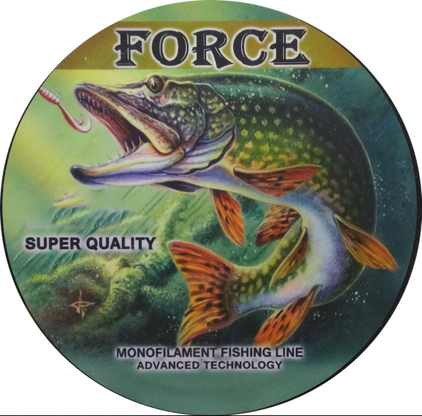 Effe Force 500 Metre Sazan Yayın Turna Alabalık Misinası Yeşil - 3