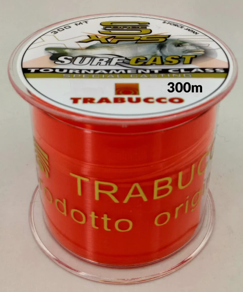 Trabucco S Force Surf Cast 300m Tuzlu Su Misinası Turuncu