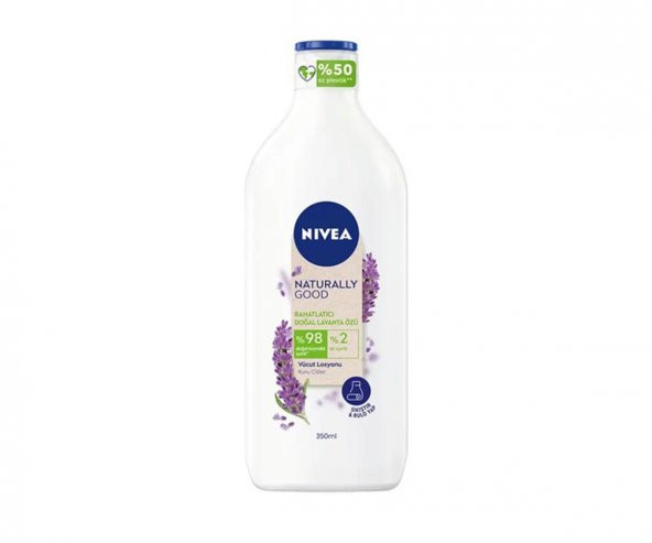 Nivea Naturally Good Lavanta Özlü Vücut Bakım Losyonu 350ML