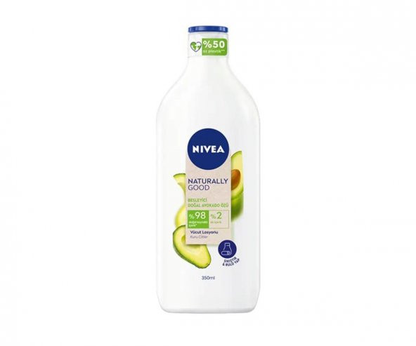 Nivea Naturally Good Avokado Özlü Vücut Bakım Losyonu 35O ml