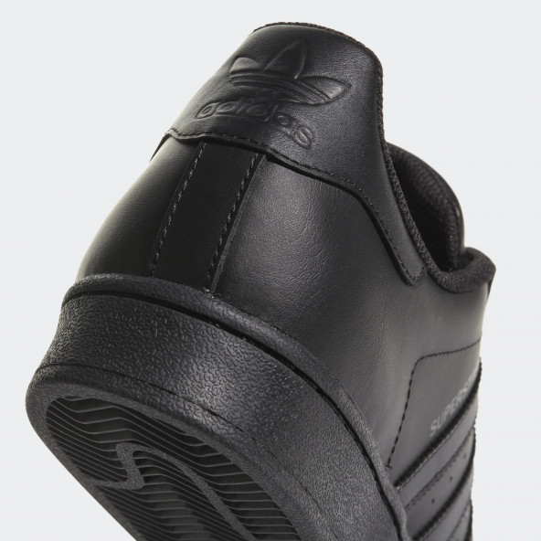 Adidas Superstar AF5666 Foundation Kadın Günlük Siyah Spor Ayakkabı - 5