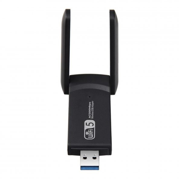 Winex Wifi5 AC1300Mbps 2.4G+5G Wifi Dongle USB 3.0 Adaptör