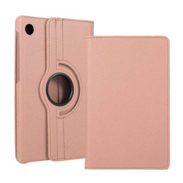 Samsung Galaxy Tab A8 2021 SM-X200 10.5" 360 Dönebilen Standlı Kapaklı Kılıf - 11