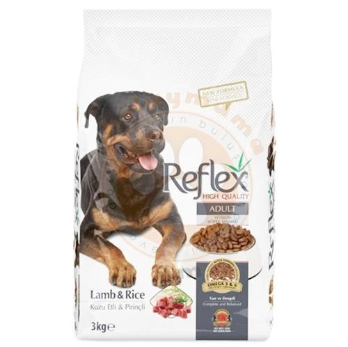 Reflex Kuzu Etli Yetişkin Köpek Maması 3 Kg