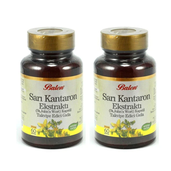 2 Adet Balen Sarı Kantaron Ekstraktı 300 mg (60 Kapsül) ürün görseli
