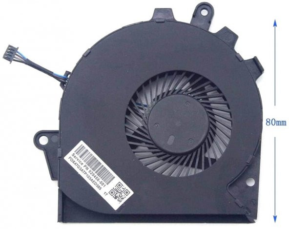 HP OMEN 15-CE Serisi VGA Fan (1 Fan Sol )