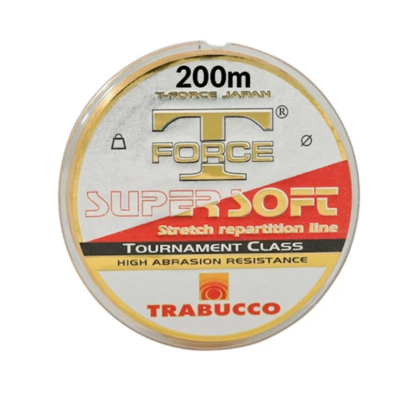 Trabucco T-Force Tournament 200m Super Soft Şeffaf Misina - 3