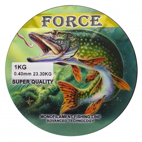 Effe Force 6500m 0.40mm Bobin Misina Çekeri 23.30kg Beyaz - 2